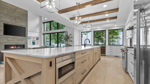 Kitchen with Contemporary Decor