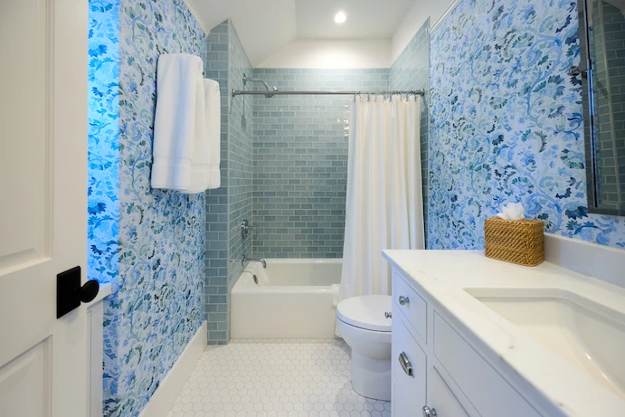 Choose material for bathroom remodel.