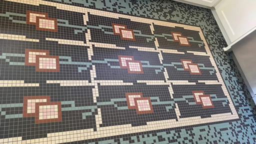Colorful Retro Tile