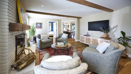 Cozy Hearth Room