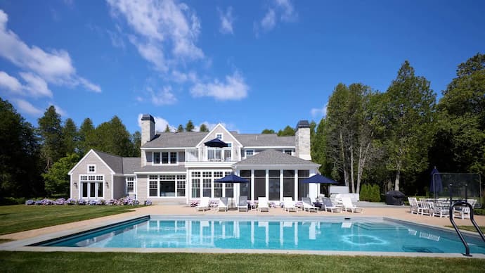 large home with a nice pool