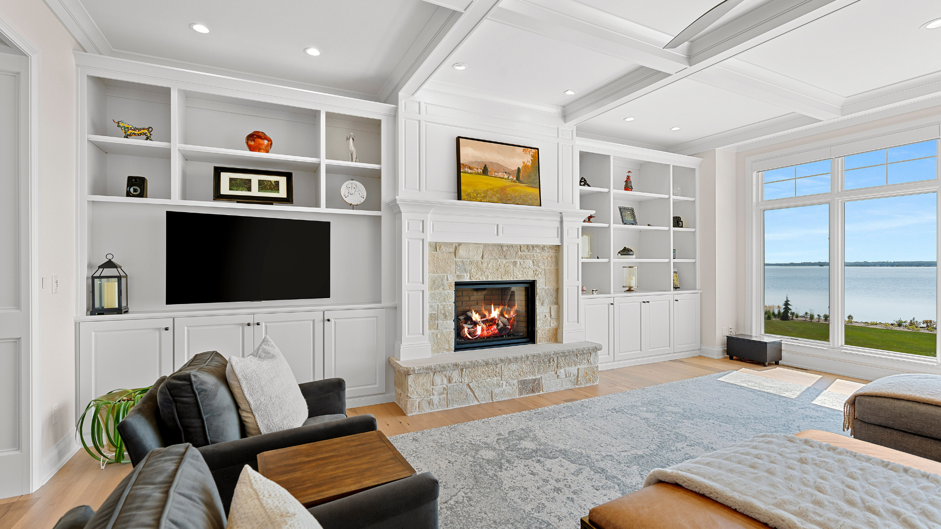 Stunning High-End Living Space Renovations image