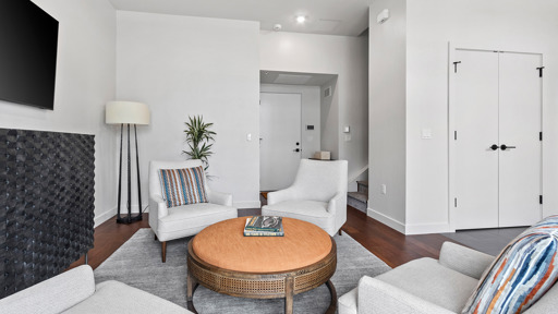 Living Room with Center Table