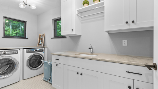 Laundry Room with Storage
