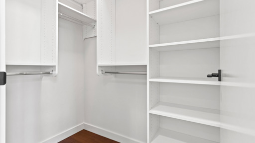 Ample Closet Space