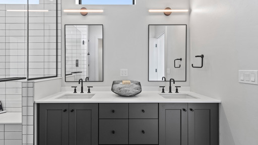 Dual Bathroom Sinks