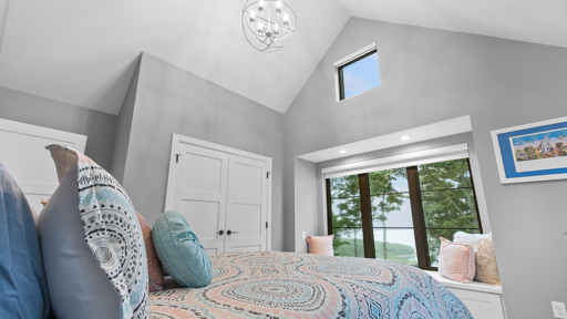 Bedroom with Window Seating