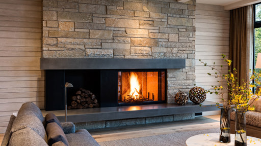 Gathering Room Fireplace