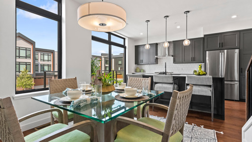 Dining Area and Kitchen