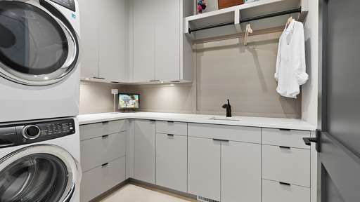 Laundry Room with Storage