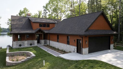 Beautiful Mahogany Exterior