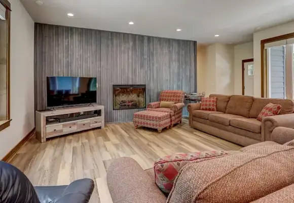 newly remodeled living room