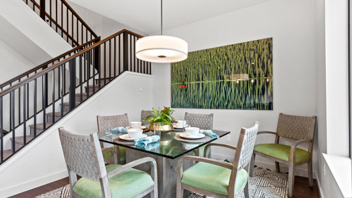 Dining Area and Stairs