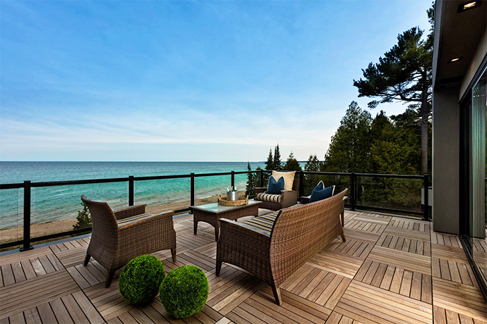 Backyard Deck and Patio