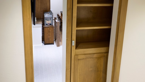 Hidden Entrance to Rec Room
