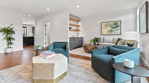 Living Room with Pantry