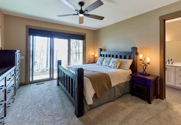 Photo a bedroom