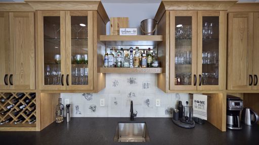 Custom Tile for Wet Bar