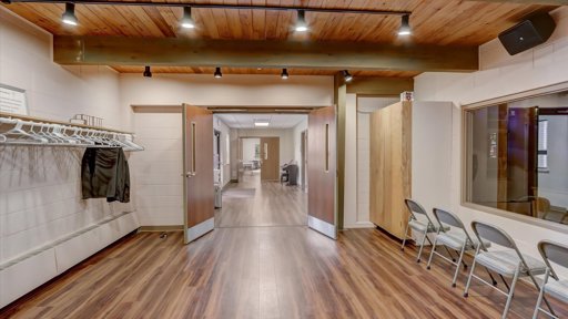 Hallway with Coat Rack