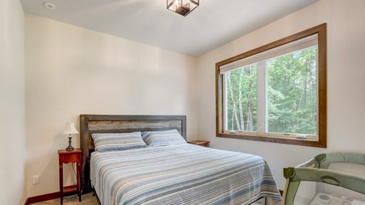 Bedroom with Large Window