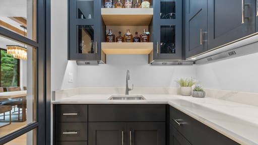 Custom Cabinetry in Butler's Pantry