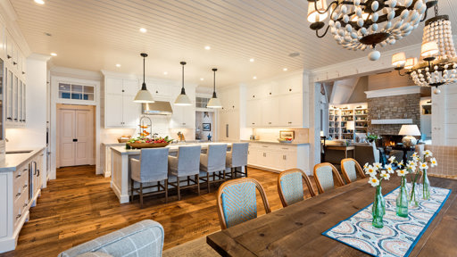 Dining Room Overlooking Kitchen
