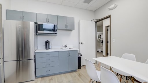 Employee Break Room + Kitchen