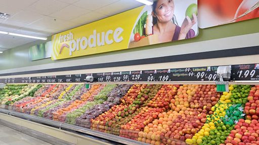 Skogan Festival Foods Produce Section