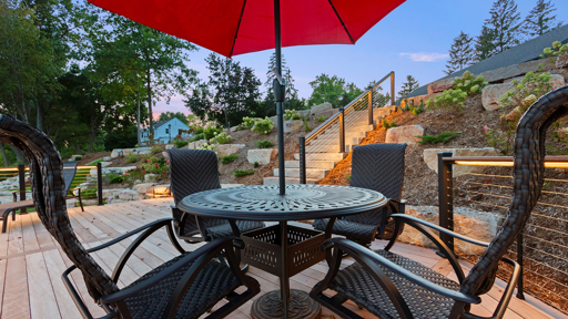 View of Landscaping and Special Features