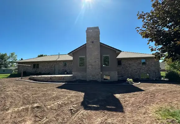 Exterior of a luxury home renovated by DeLeers
