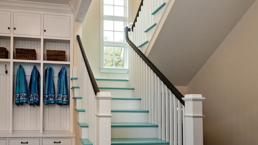 Mudroom Staircase