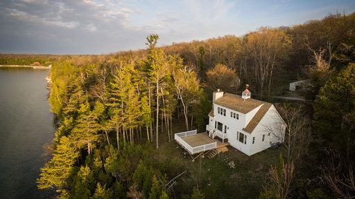 Exterior Back Aerial