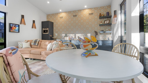 Colorful and Welcoming Gathering Space