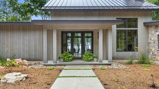 Modern Glass Door Enterance