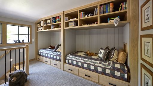 Bunk Beds in Loft