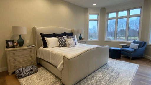 Bedroom with Nature-Inspired Hues