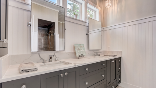 Dual Mirrors and Vanities
